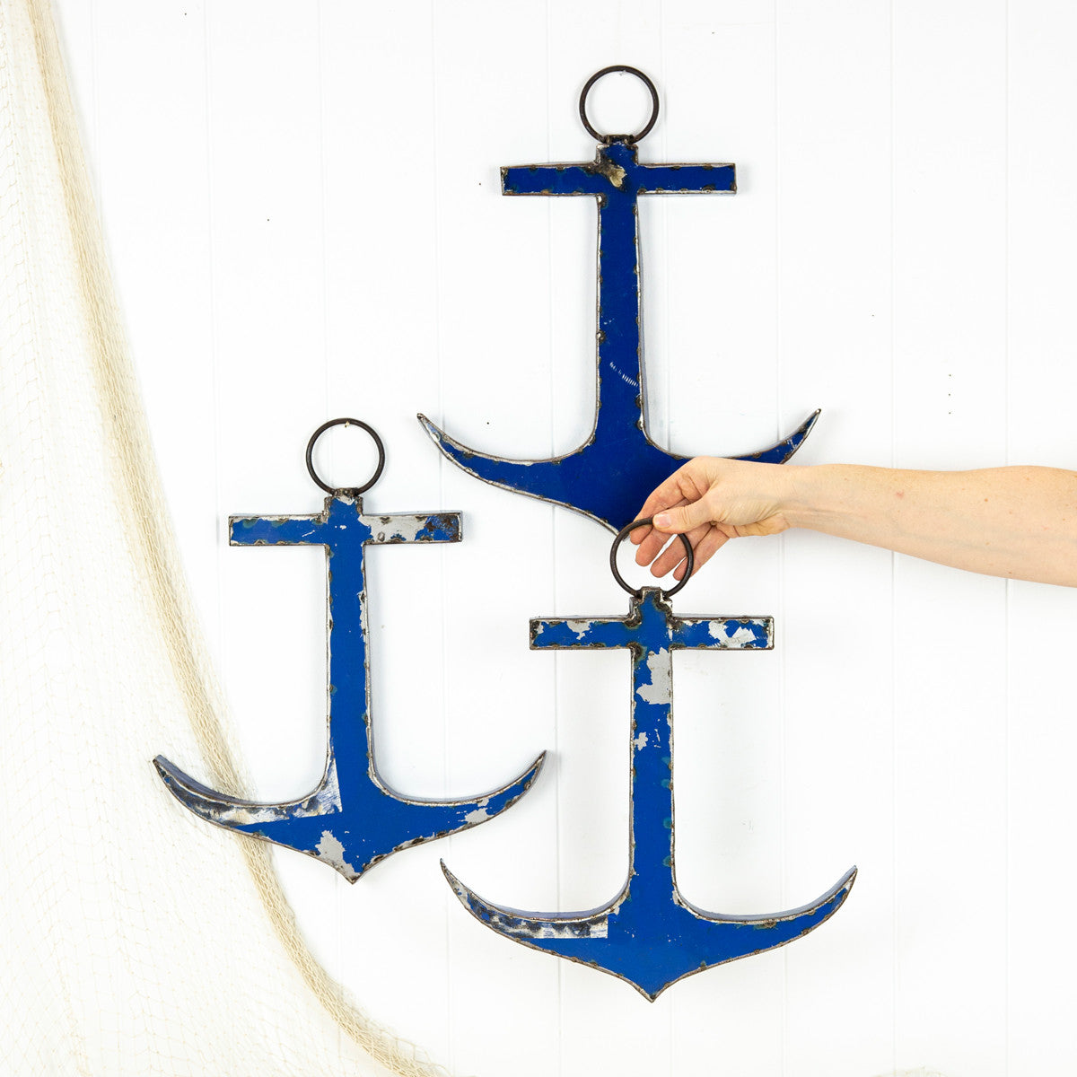 Metal Anchor - Admiral Blue