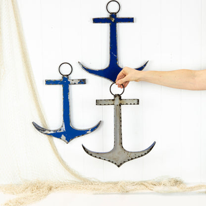 Metal Anchor - Admiral Blue