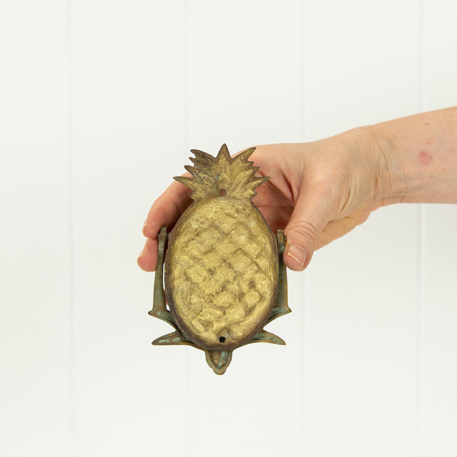 菠萝门环（小号）浅绿色 #0399