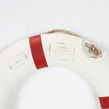 Life Ring White & Red - Pre Order