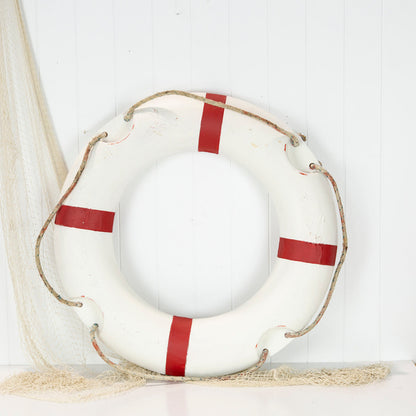 Life Ring White & Red - Pre Order