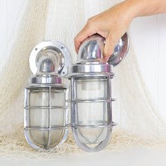 Bulk Head Lights Chrome #4200