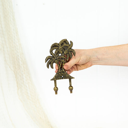 Palm Hook Bora Bora - Brass #0319