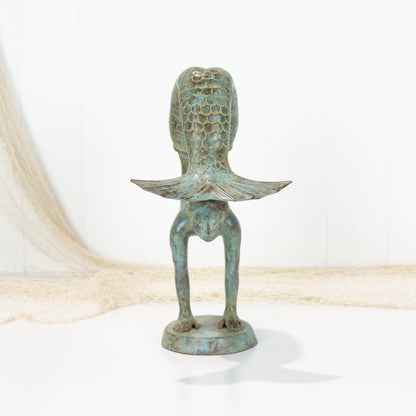 Mermaid Handstand - Aged Green #0141