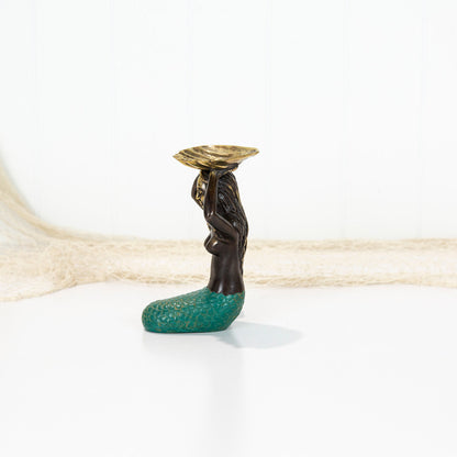 Mermaid Seated (S) Green Tail #0288