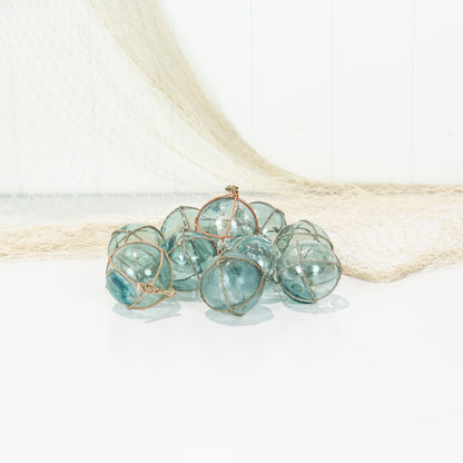 Set 5 X 2.25" Glass Floats #200