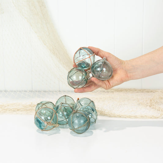 Set 5 X 2.25" Glass Floats #200
