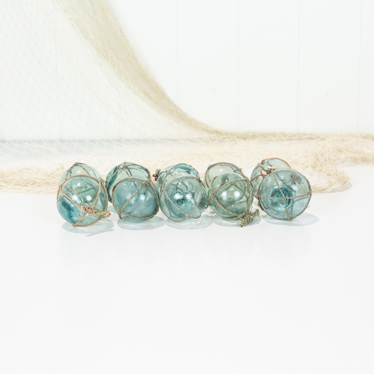 Set 5 X 2.25" Glass Floats #200