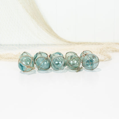 Set 5 X 2.25" Glass Floats #200