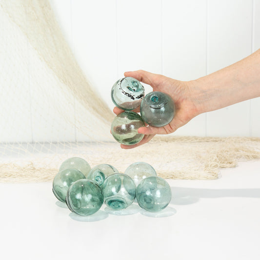 Set 5 X 2.25" Glass Floats #200Nn