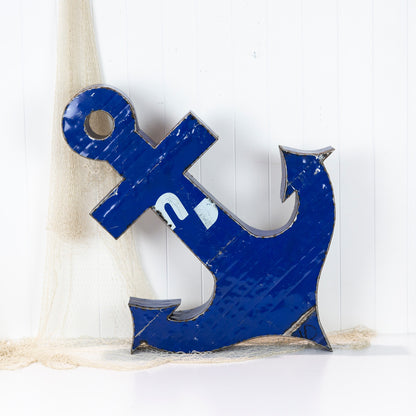 Metal Anchor - 1M Captain Blue