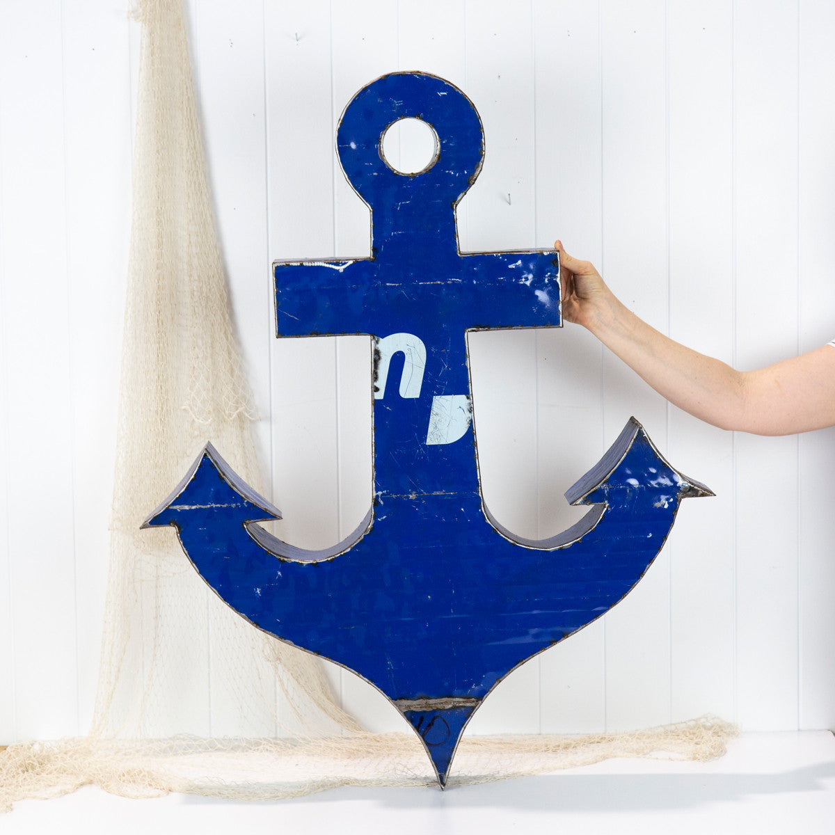 Metal Anchor - 1M Captain Blue