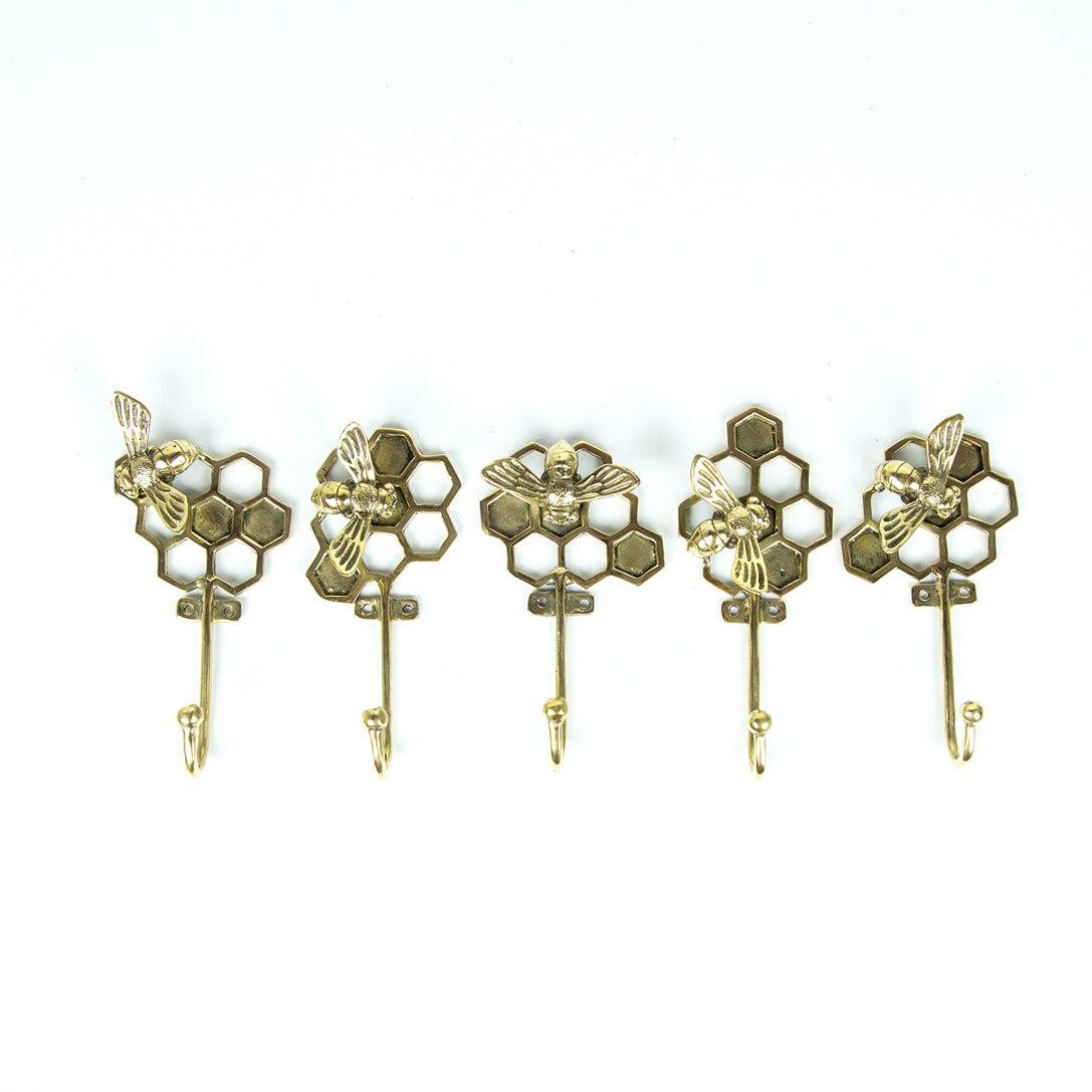 Honeycomb Bee Hook #0313