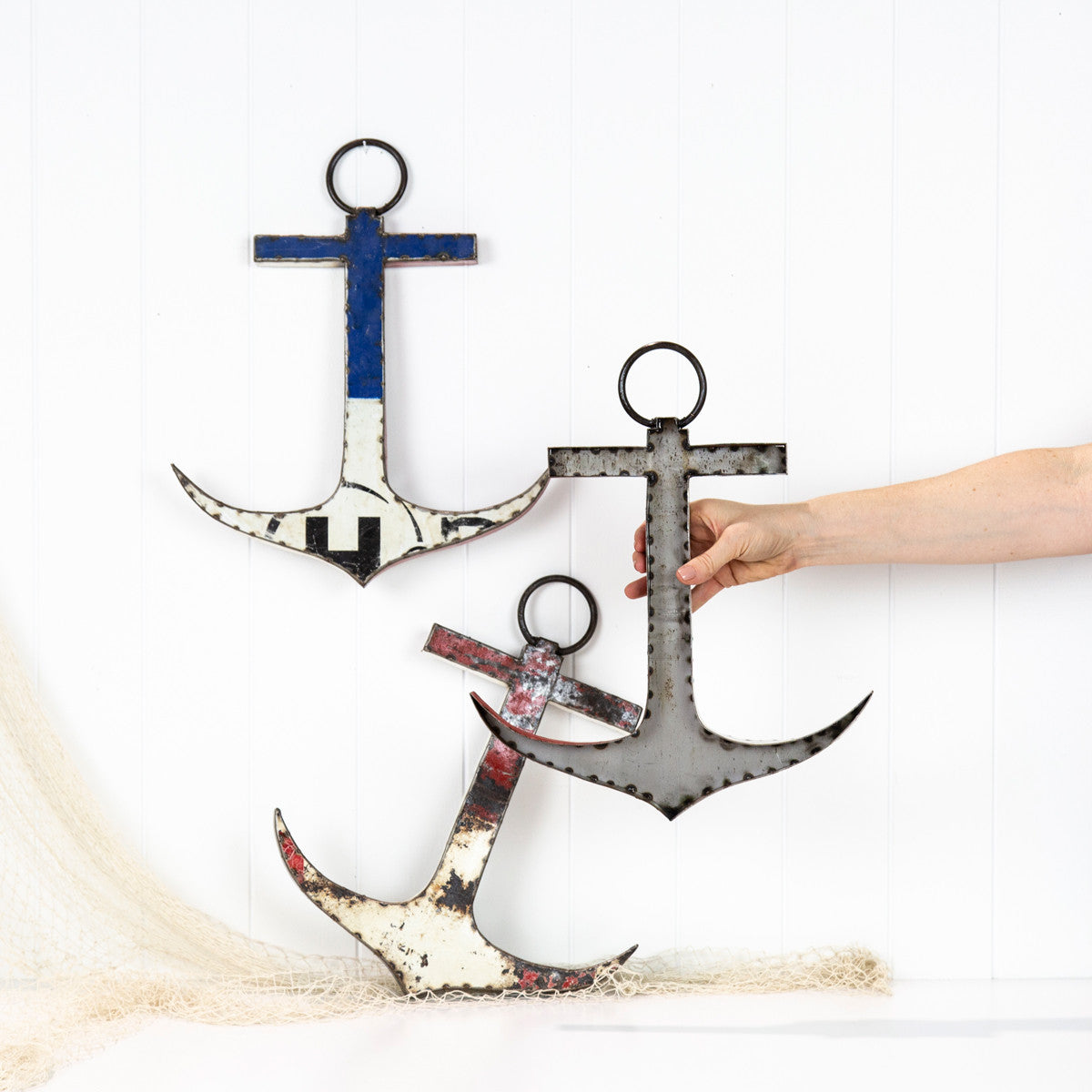 Anchor Admiral - Blue/White/Red #2119Bwr