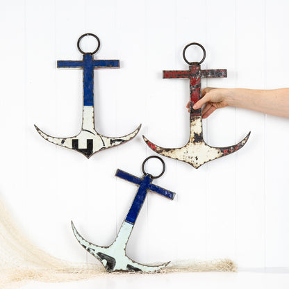 Anchor Admiral - Blue/White/Red #2119Bwr