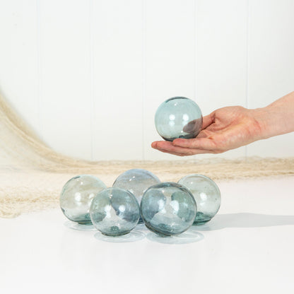 Set 5 X 2.5" Glass Float - No Net