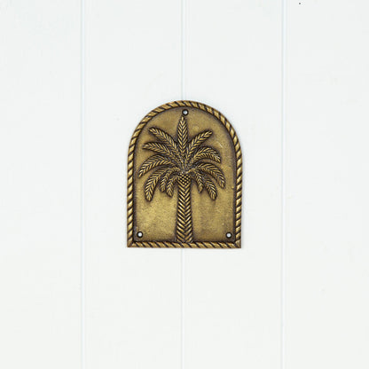 Palm Tree Plaque - Arch #0350