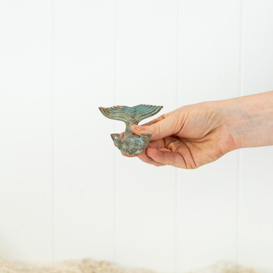 Mermaid Tail Hook (S) Aged Green #0342