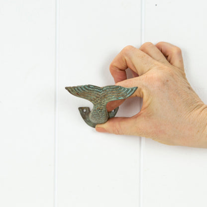 Mermaid Tail Hook (S) Aged Green #0342