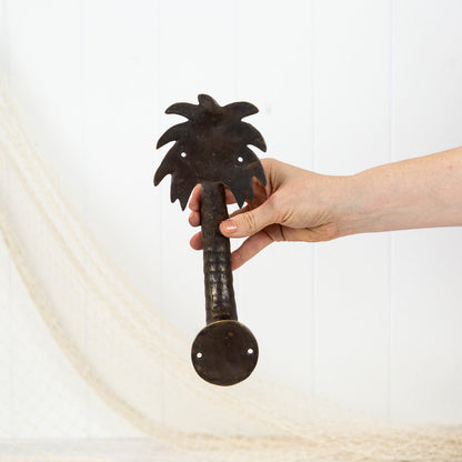 Coconut Palm Door Handle - Dark #0361