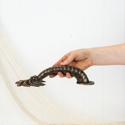 Coconut Palm Door Handle - Dark #0361