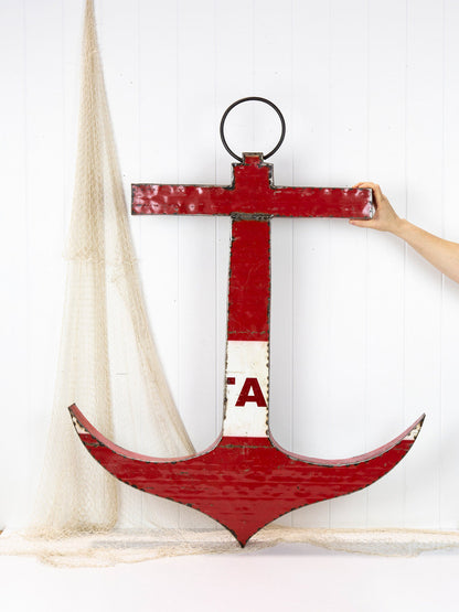 Metal Anchor - 1M Admiral Red