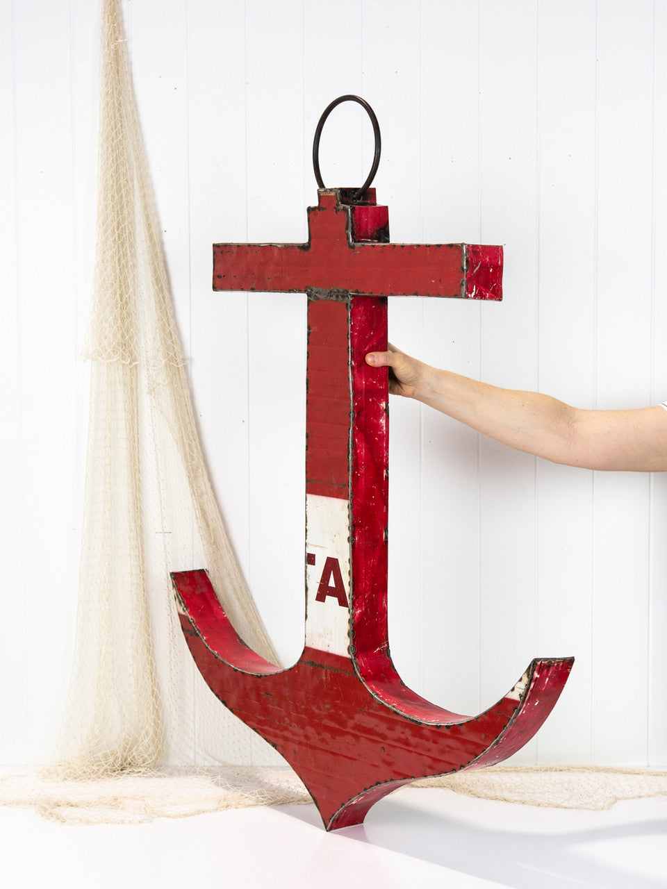 Metal Anchor - 1M Admiral Red
