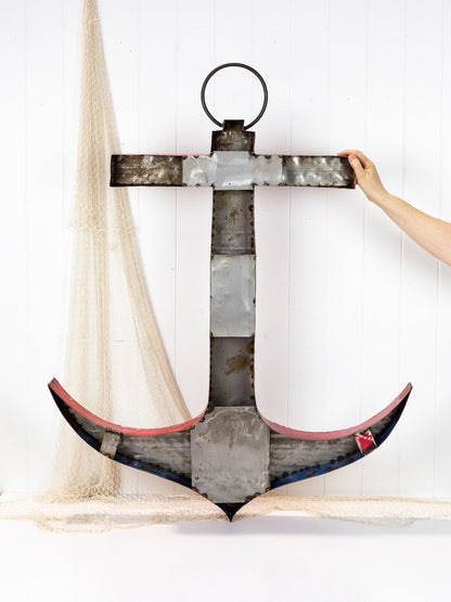 Metal Anchor - 1M Admiral Red