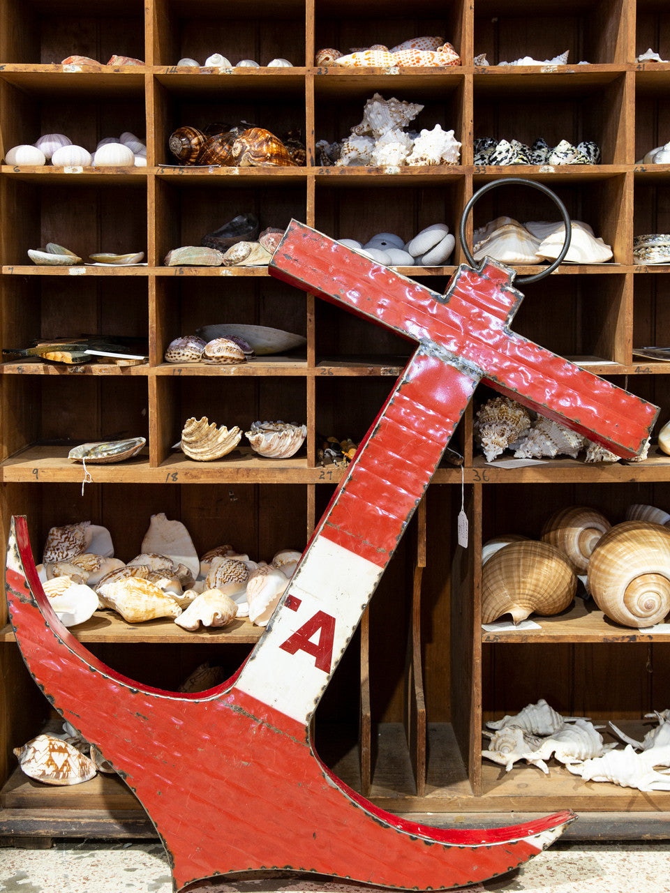 Metal Anchor - 1M Admiral Red