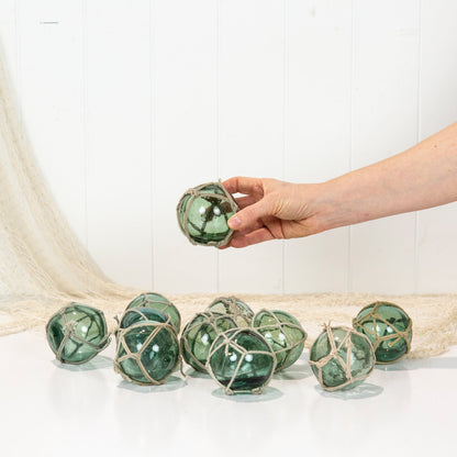 2.5" Glass Float Light Grey Net #1499