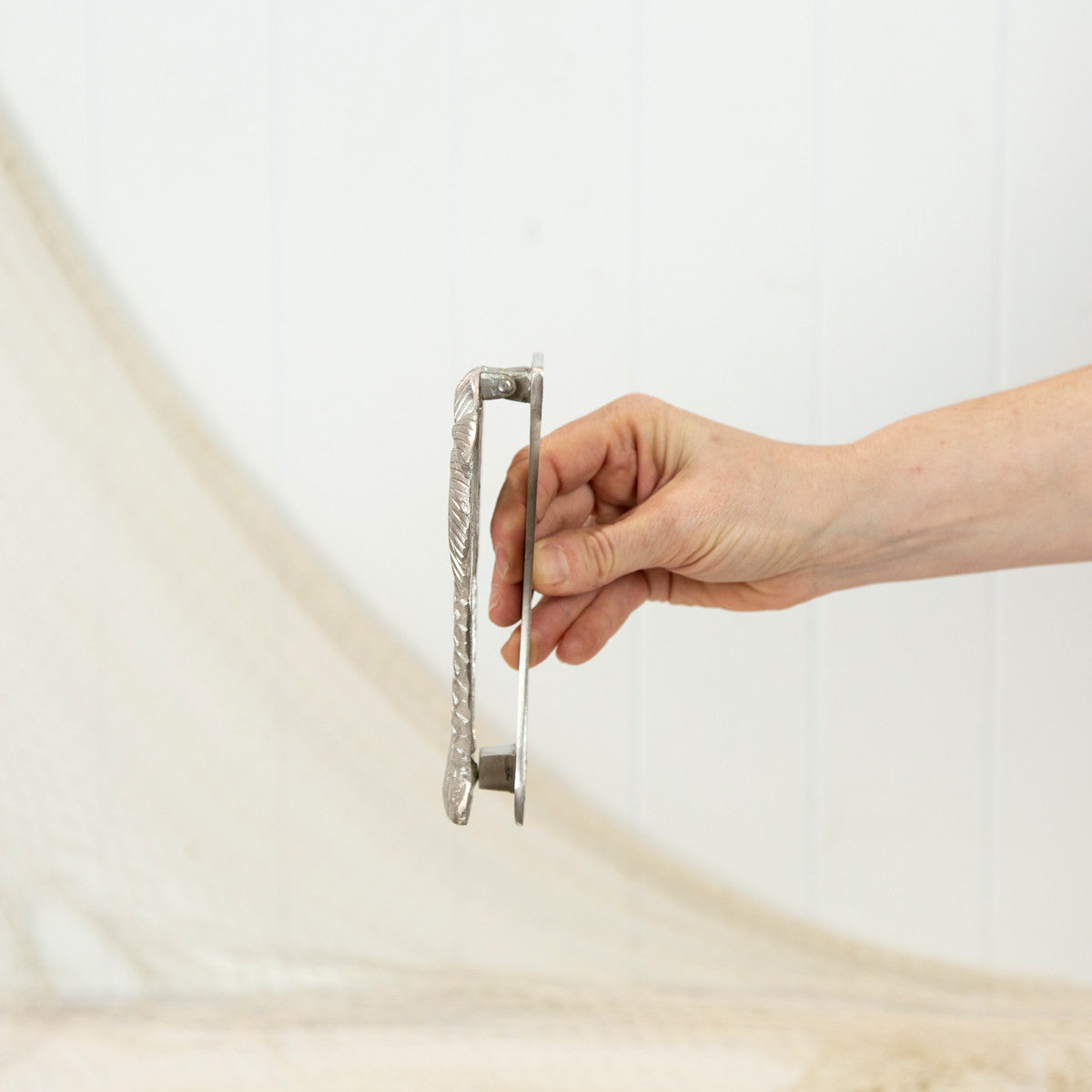 Double Palm Door Knocker - Chrome #0150