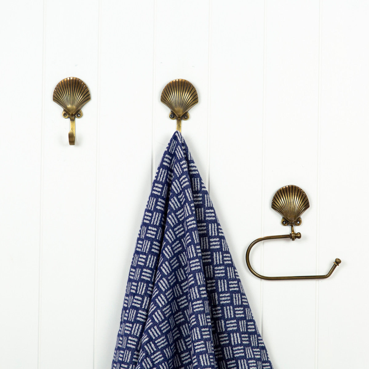 Loo Roll Holder - Scallop Shell #0353