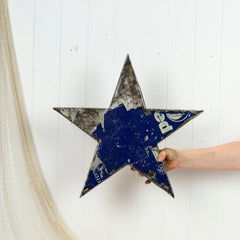 Metal Star 50Cm - Blue #622B