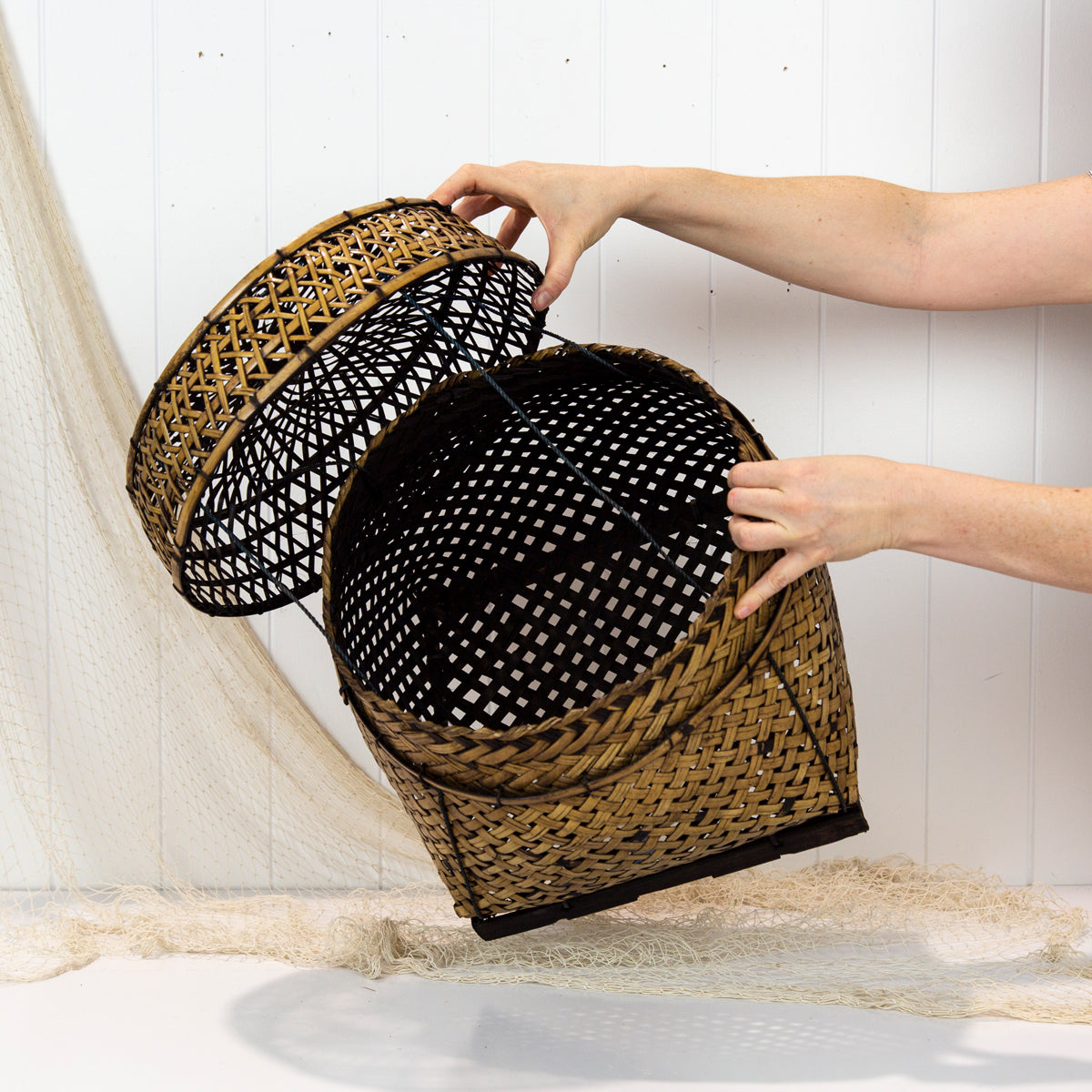 Bamboo Fishing Basket