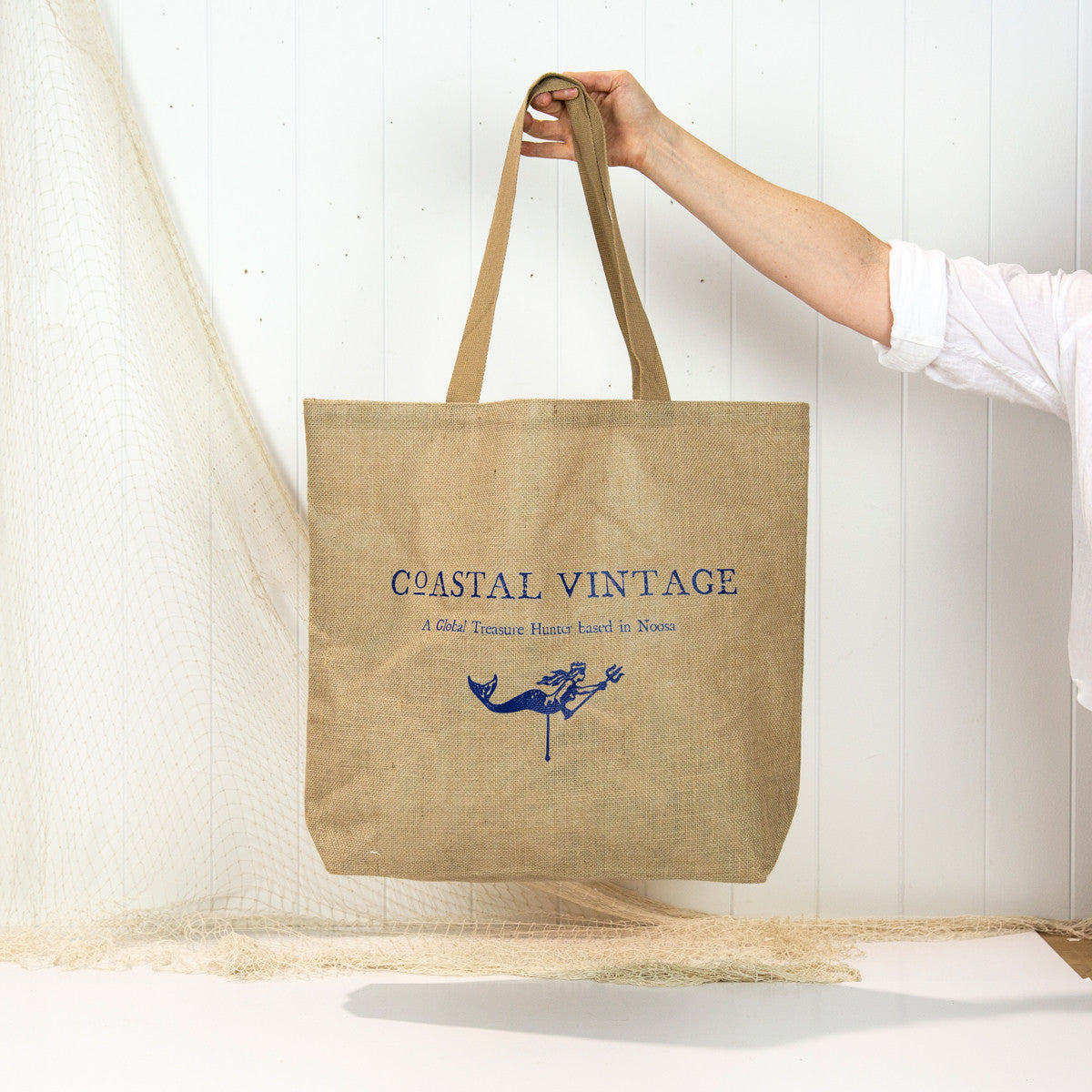 Coastal Vintage Beach Bag/Tote