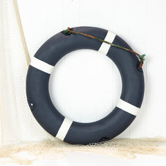 Life Ring Navy & White