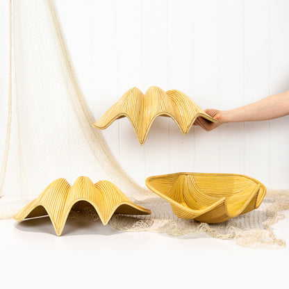 Rattan Clam Shell #104