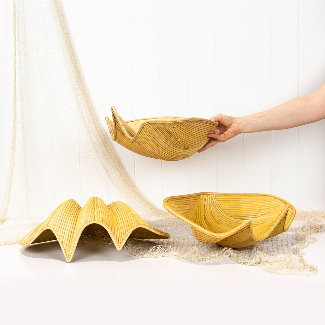 Rattan Clam Shell #104