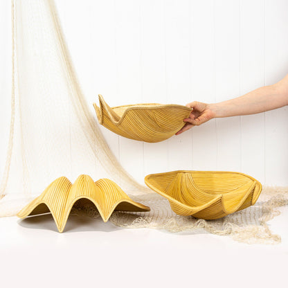 Rattan Clam Shell #104