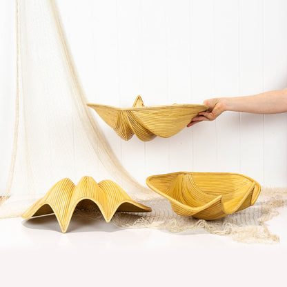 Rattan Clam Shell #104