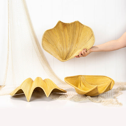 Rattan Clam Shell #104
