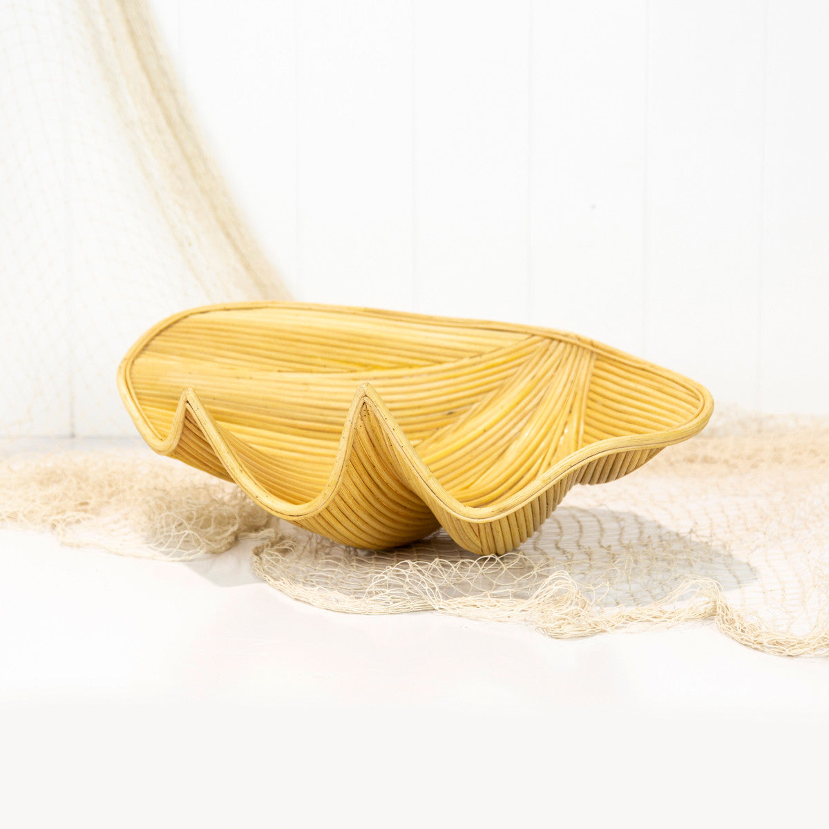 Rattan Clam Shell #104