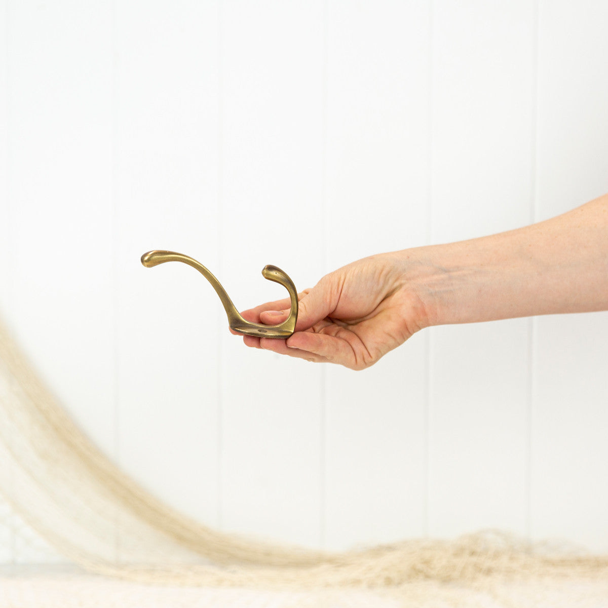 衣帽钩 - 黄铜 #0074