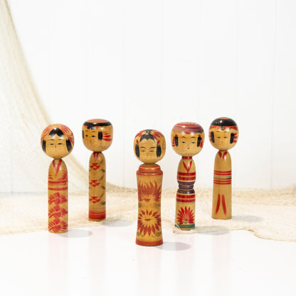 Japanese Kokeshi Dolls (M)