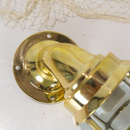 Bulk Head Lights Brass #3210