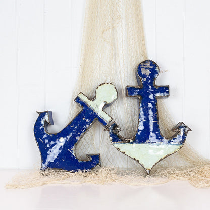 Metal Anchor - Captain Blue