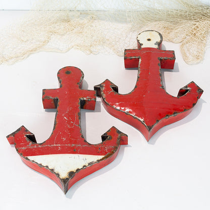 Metal Anchor - Captain Red