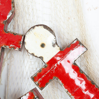 Metal Anchor - Captain Red