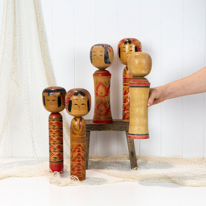 Japanese Kokeshi Dolls (Xl) #466