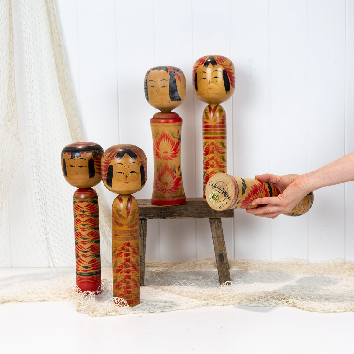 Japanese Kokeshi Dolls (Xl) #466